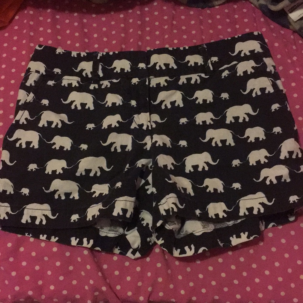 Loft Elephant Pattern Shorts - Picture 2 of 5